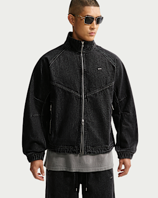 Nike Sportswear Men's Denim Tracksuit Jacket. Nike ID